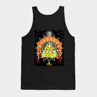 Day of the dead celebration with techila Tank Top